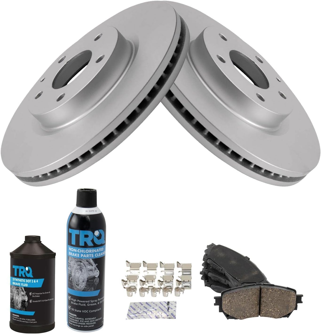 TRQ Front Brake Pad & Rotor Kit for 2014-2017 Mazda 6 Review