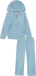 Juicy Couture Baby-Girls Velour Pant Set for Trendy Little Ones