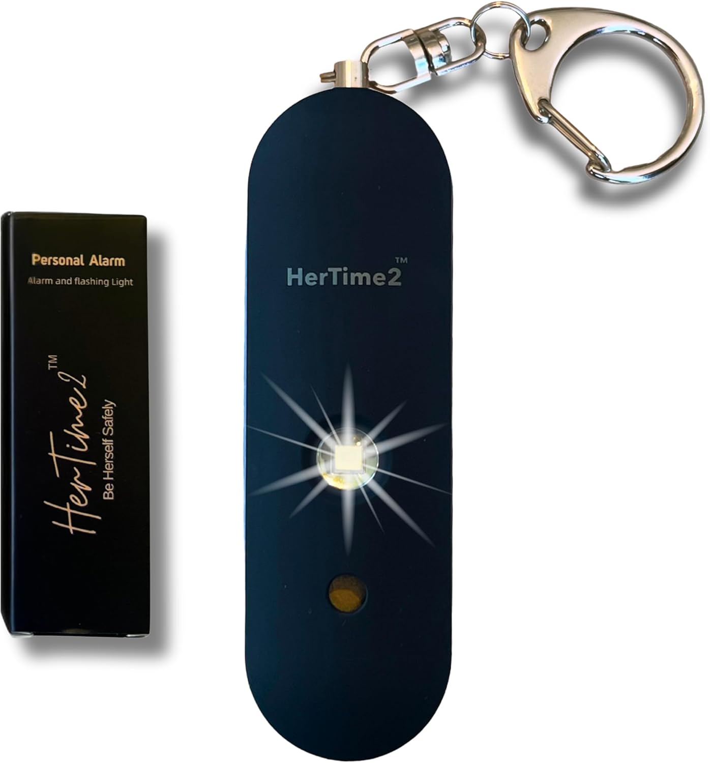 Personal Alarm for Women - Loud Self Defense Keychain Gift