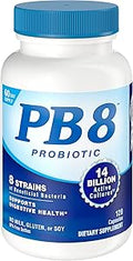 Now Pb 8 Pro-biotic Acidophilus Capsules 120ct (Pack of 2) - Digestive