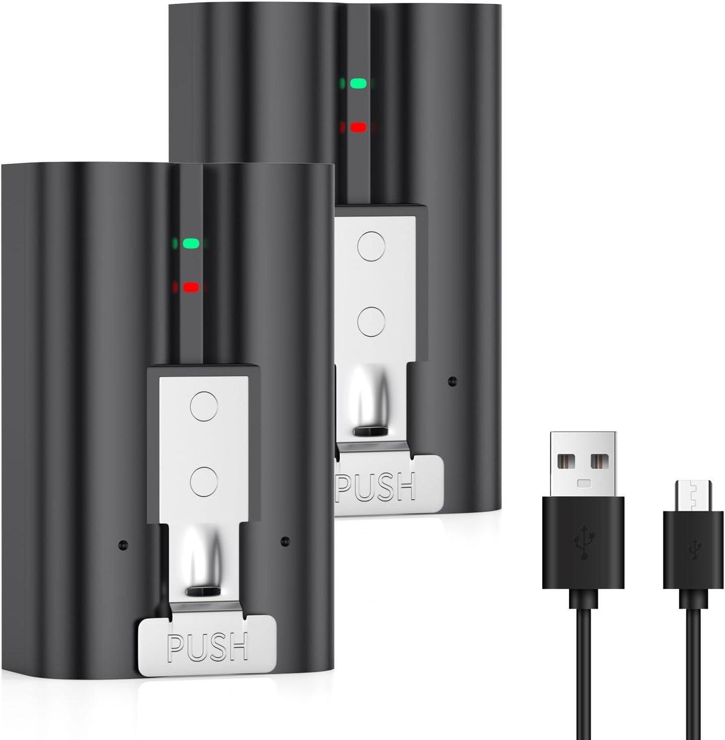 Long-lasting Power: POWEROWL 2-Pack Ring Battery Replacement