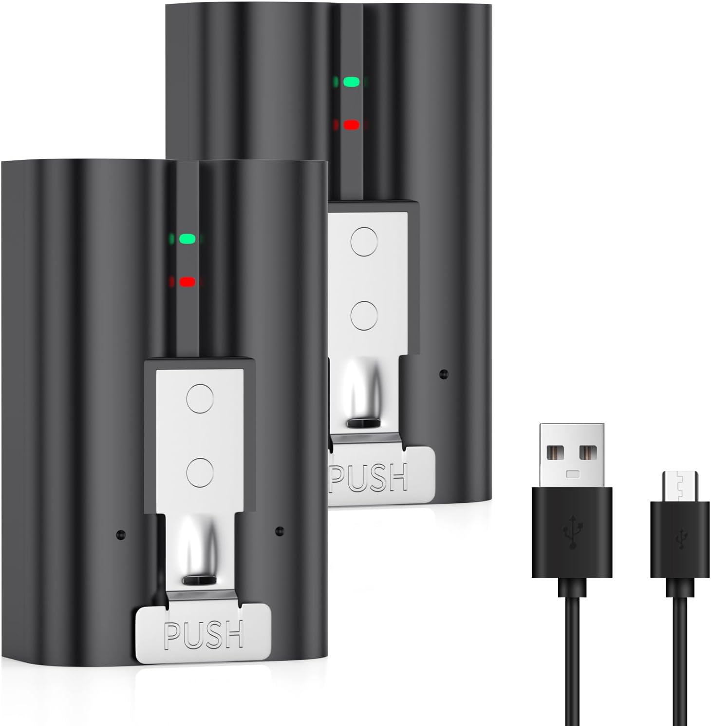 Long-lasting Power: POWEROWL 2-Pack Ring Battery Replacement