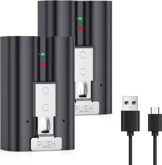 Long-lasting Power: POWEROWL 2-Pack Ring Battery Replacement
