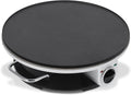 Fast-Heating Stainless Steel Crepe Maker - 3 Temp Controls for Perfect Pancakes!