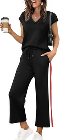 Saloogoe Two Piece Summer Set for Women - Lightweight Travel Luxe