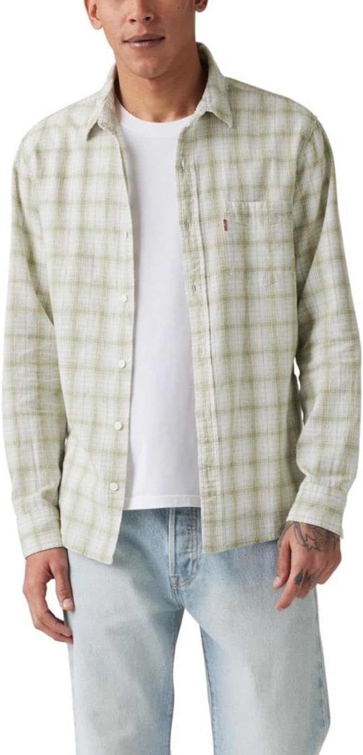 Levi's Men's Classic Long Sleeve Button Up Shirt for Versatile Style
