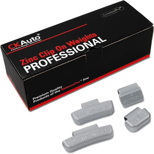CKAuto MC-Series Zinc Coated Clip on Wheel Weights Assortments