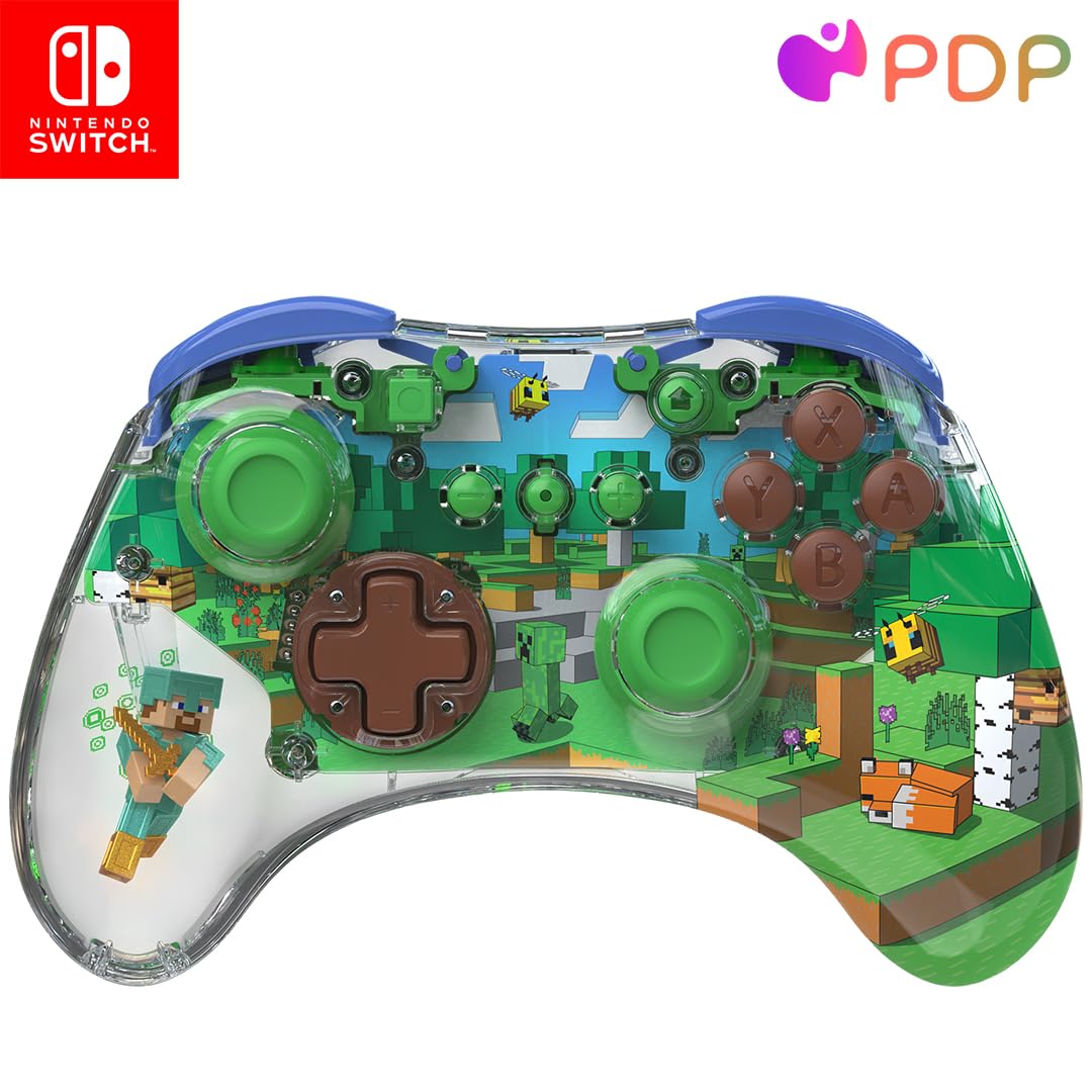 PDP REALMz Wireless Nintendo Switch Pro Controller with LED