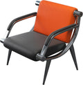 Waiting Room Chair with Armrest PU Leather Office Guest Seating