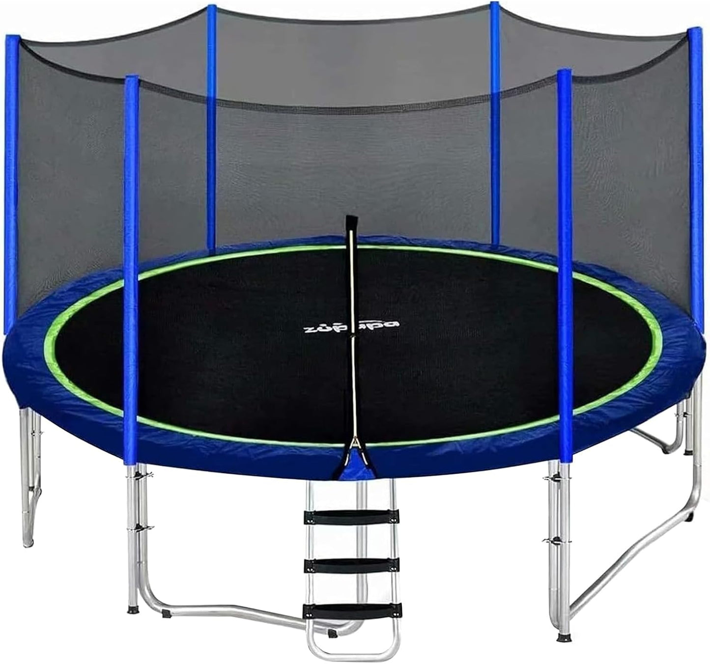 Zupapa 10FT Trampoline with Safety Enclosure for Family Fun