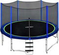 Zupapa No-Gap Design Trampoline 10-16 ft - Safe Family Backyard Fun