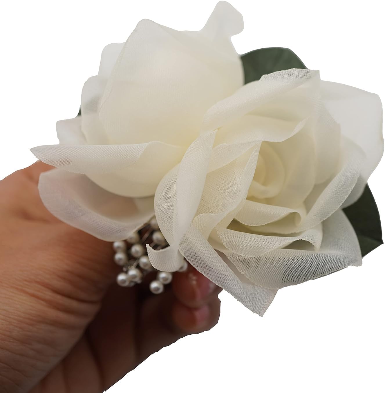 FABRIC FLOWER CLUSTER Brooch Pin - Handmade Floral Gift Ideas
