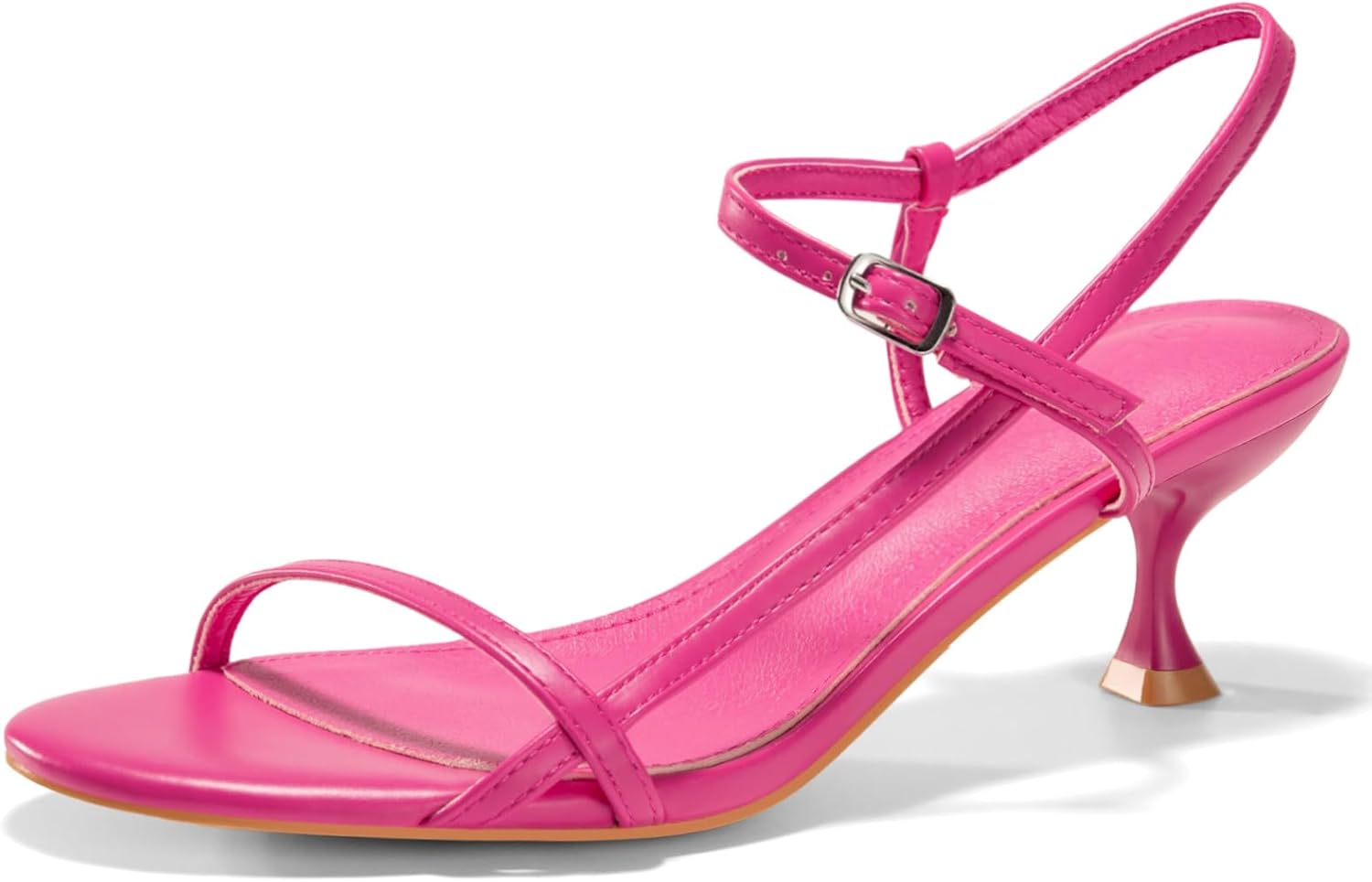 Coutgo Womens Strappy Heeled Sandals for Elegant Occasions