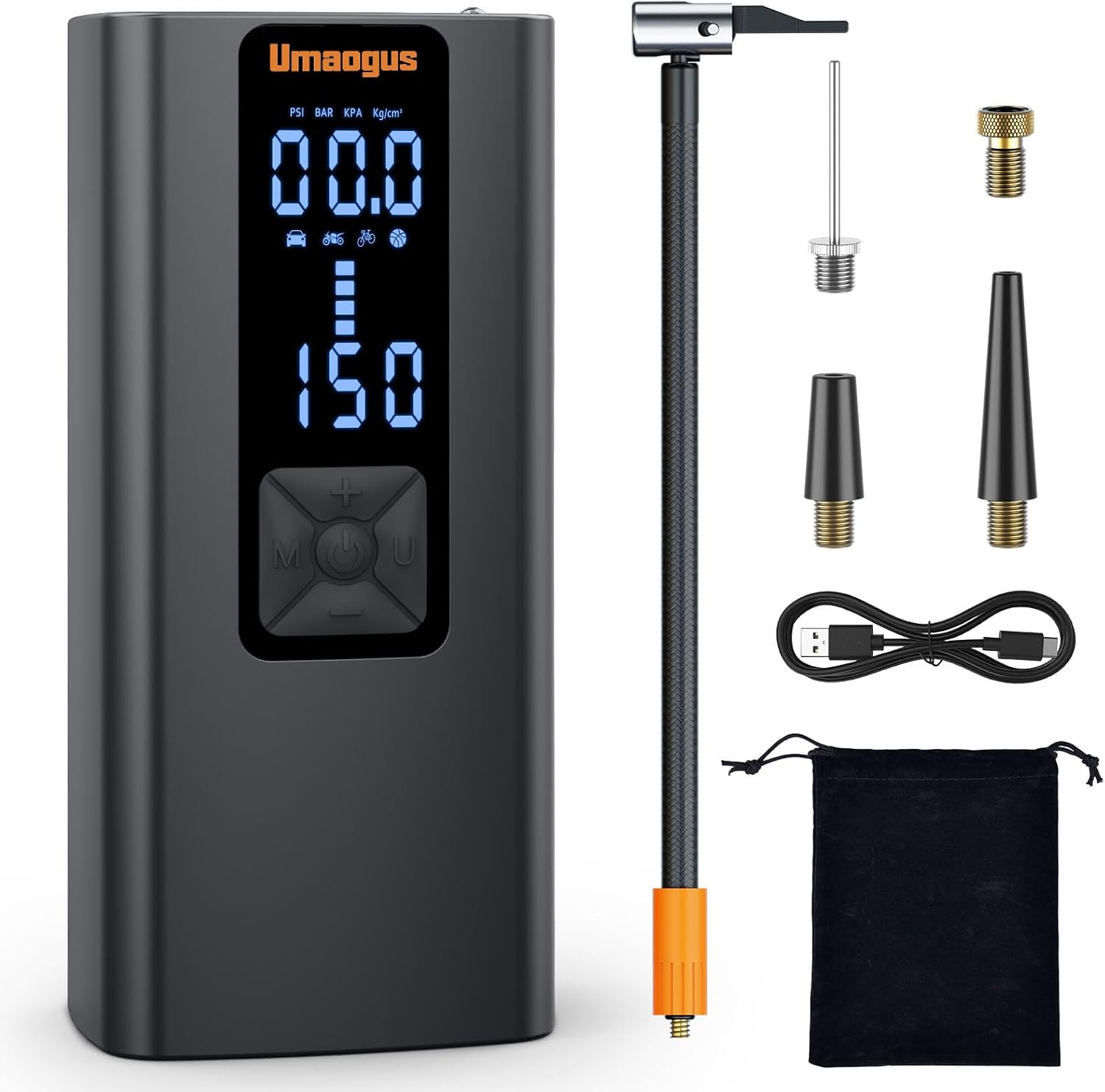 Smart Rechargeable Air Pump - Instant Inflation Power!