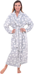 Alexander Del Rossa Plush Robe for Women - Extra Thick Warmth times