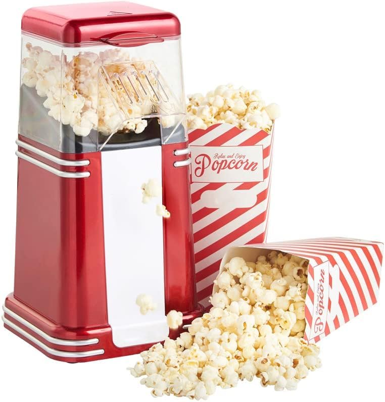 Fast & Healthy Popcorn Maker - No Oil, BPA Free