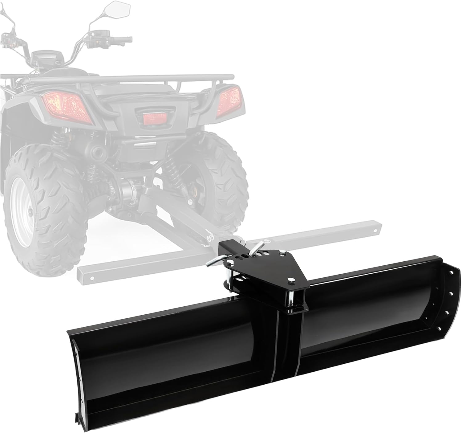 ECOTRIC 3-Point 48 Inch Scrape Blade for ATV UTV Lawn Use