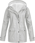 Lastesso Women Winter Sherpa Fleece Zip Up Coat - Warm Long Hooded