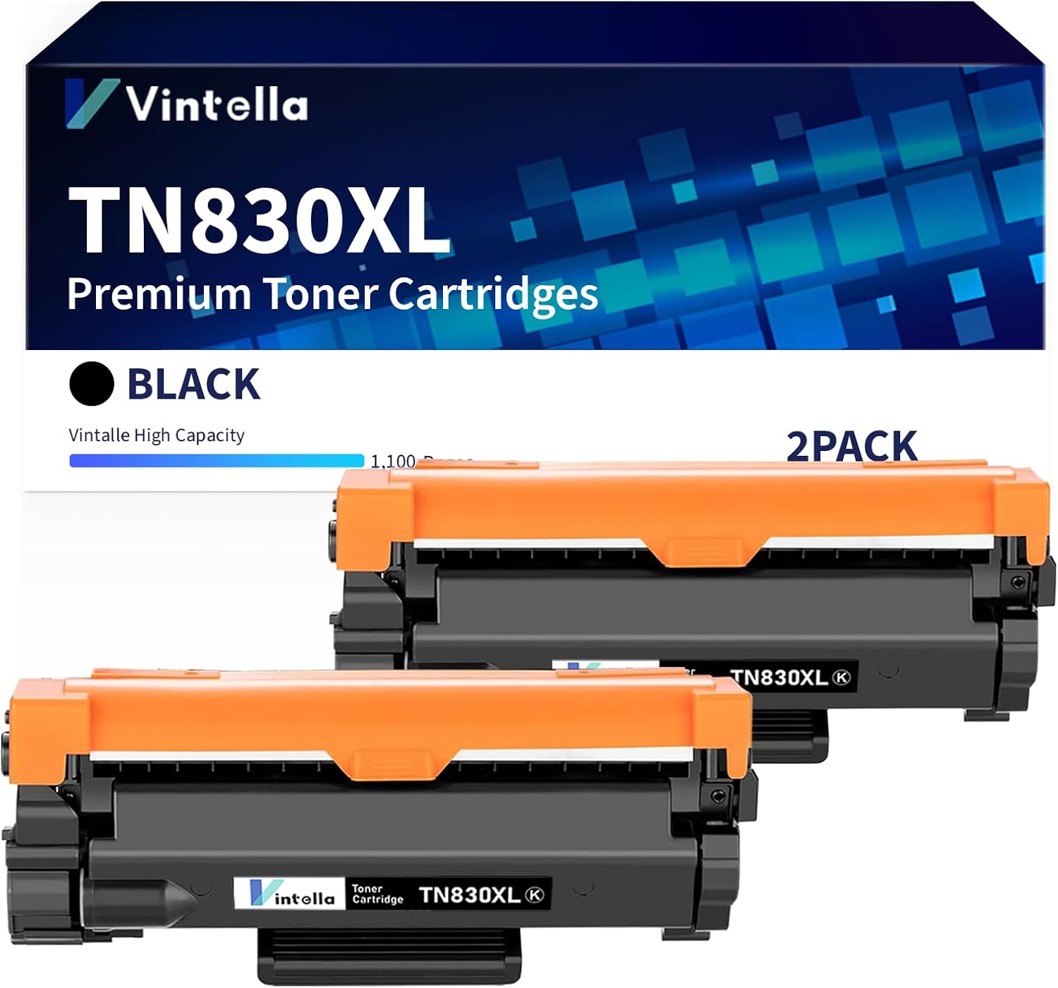 Vintella TN830XL Toner: High-Yield Replacement