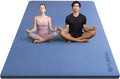 Large Yoga Mat 78in x 51in 15mm Extra Thick TPE Mat - Maximum