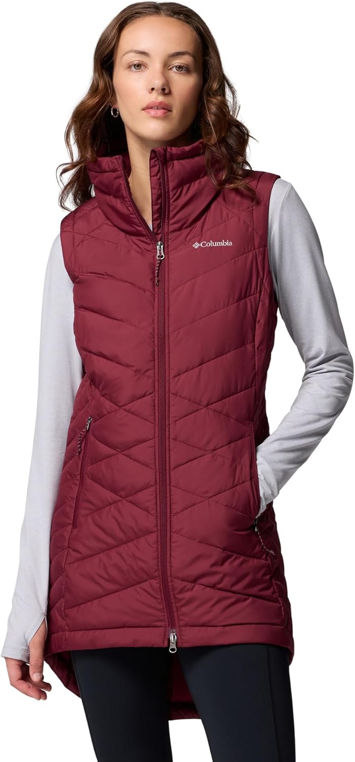 Columbia Womens Heavenly Ii Long Vest for Ultimate Warmth