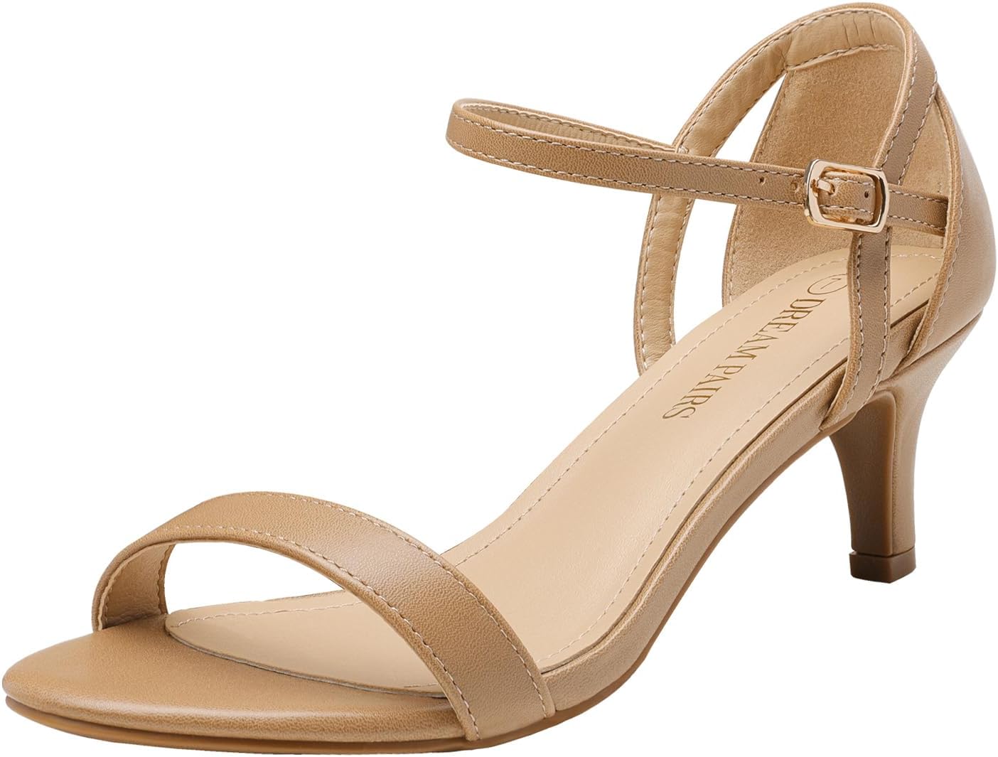 DREAM PAIRS Women's Lexii Fashion Stilettos Open Toe Sandals