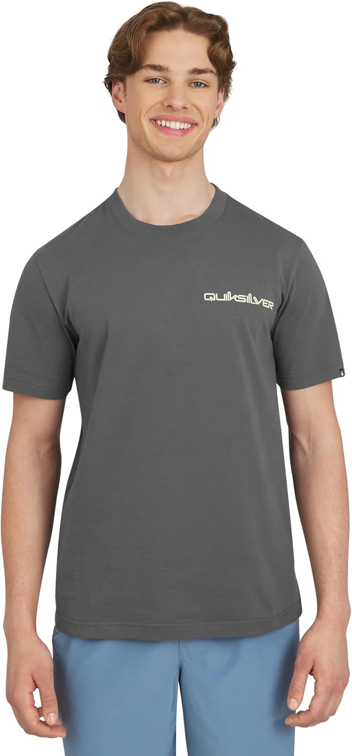 Quiksilver Men's Soft Cotton Premium Tee for Every Adventure