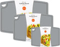 Silicone Thick Cutting Boards Mats Set of 3 - Foldable Flexible