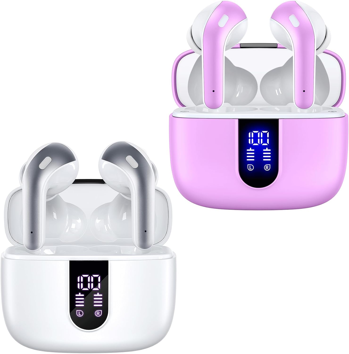 TAGRY True Wireless Earbuds: 60H Playback & Wireless Charging