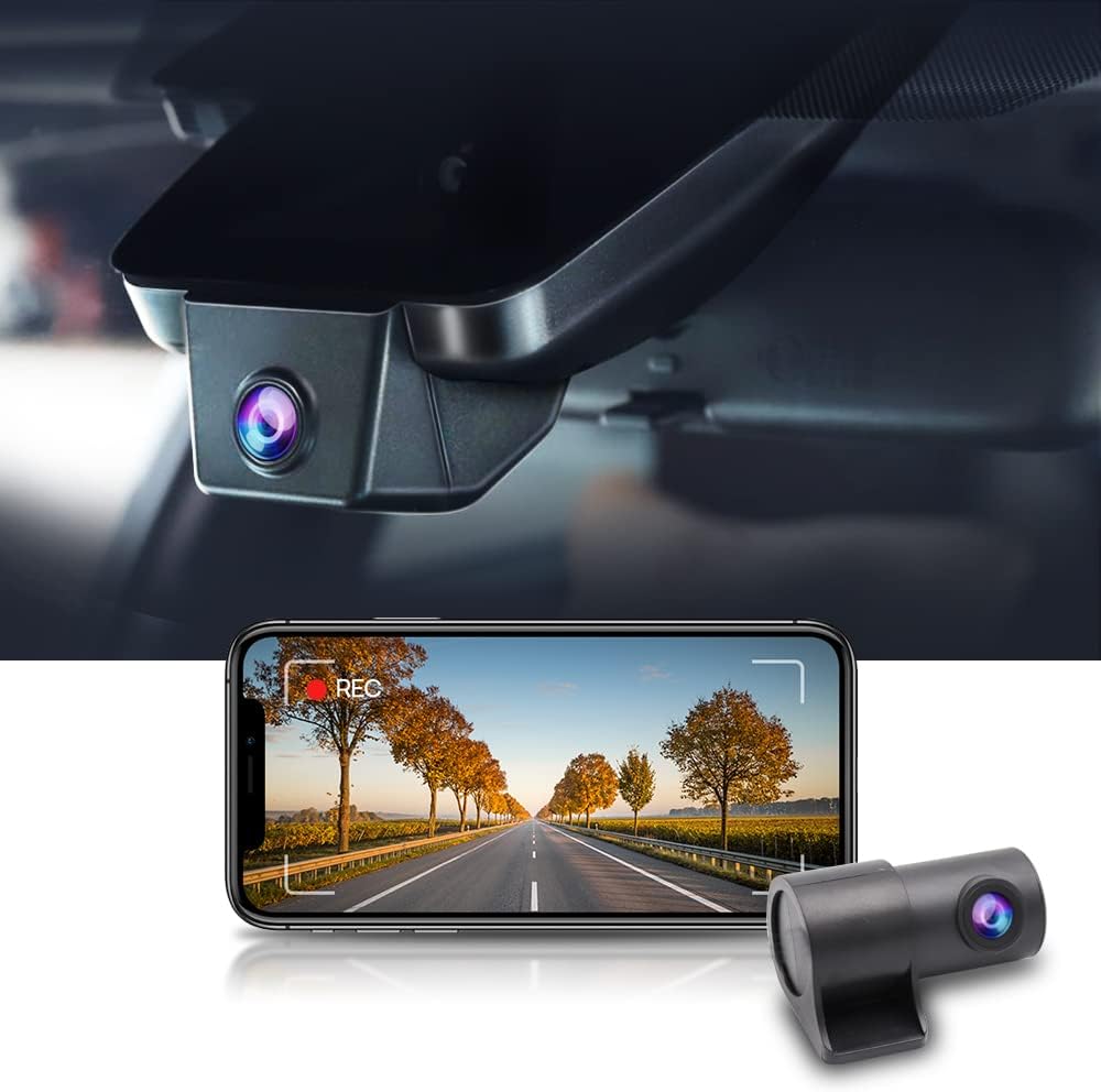 Fitcamx 2K Dual Dash Cam for Lexus NX 350 250 300 450h Models