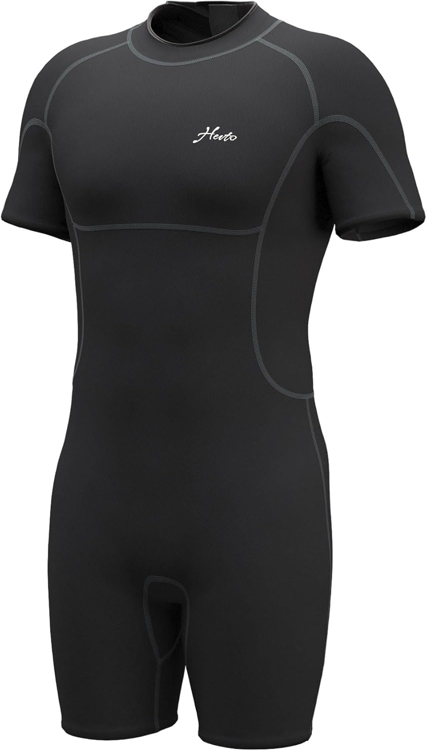 Hevto Men Wetsuit Shorty 2mm Neoprene for Surfing and Diving