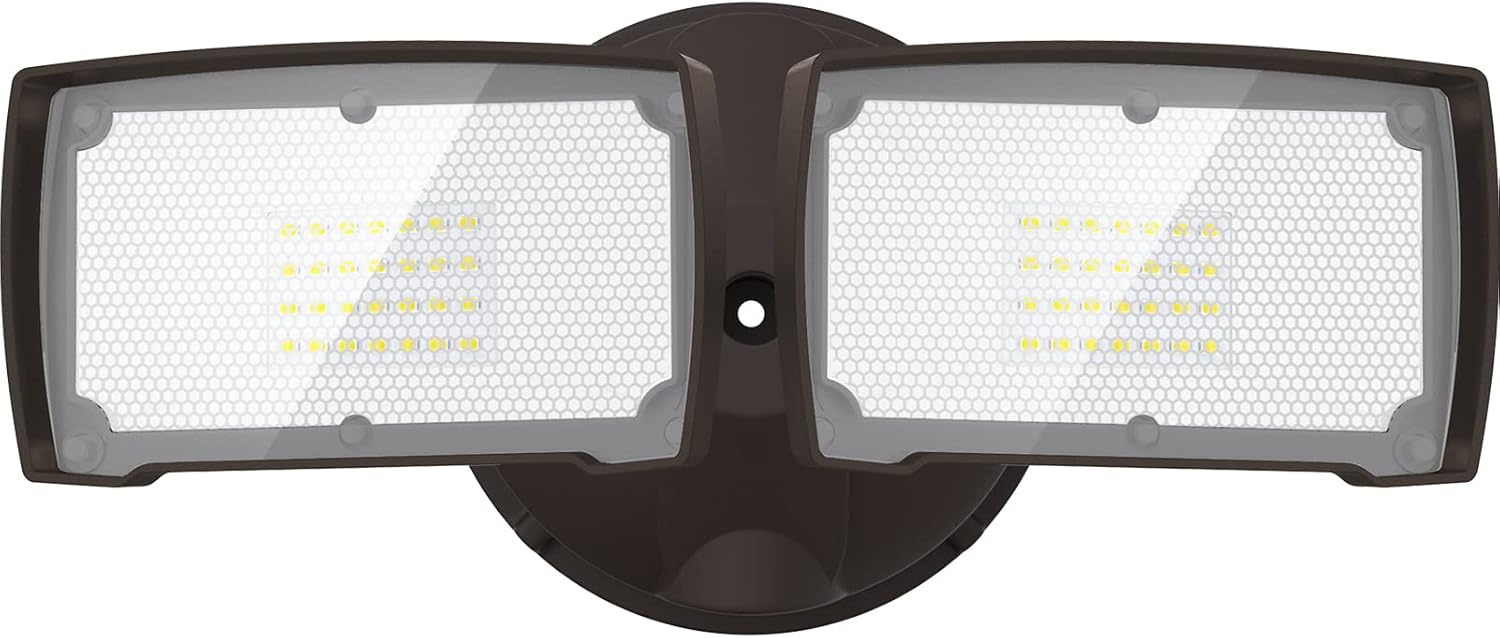 LEPOWER 3000LM LED Flood Light Outdoor with Adjustable Heads