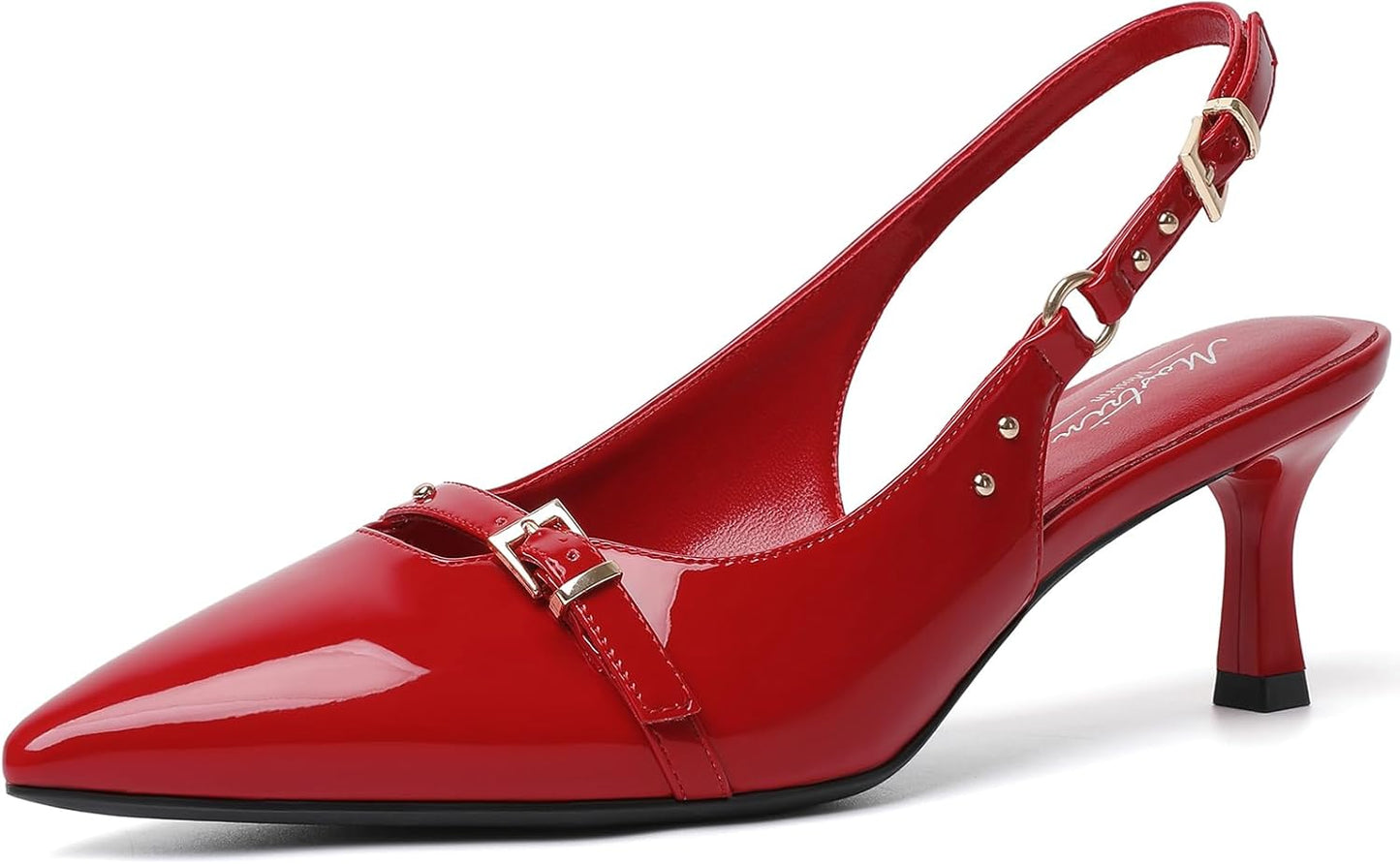 Stylish Slingback Kitten Heels for Women by Mostrin