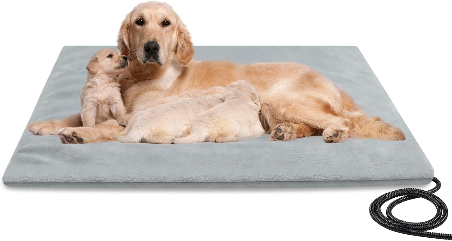 Clawsable Outdoor Pet Heating Pad for Dogs and Cats - Waterproof