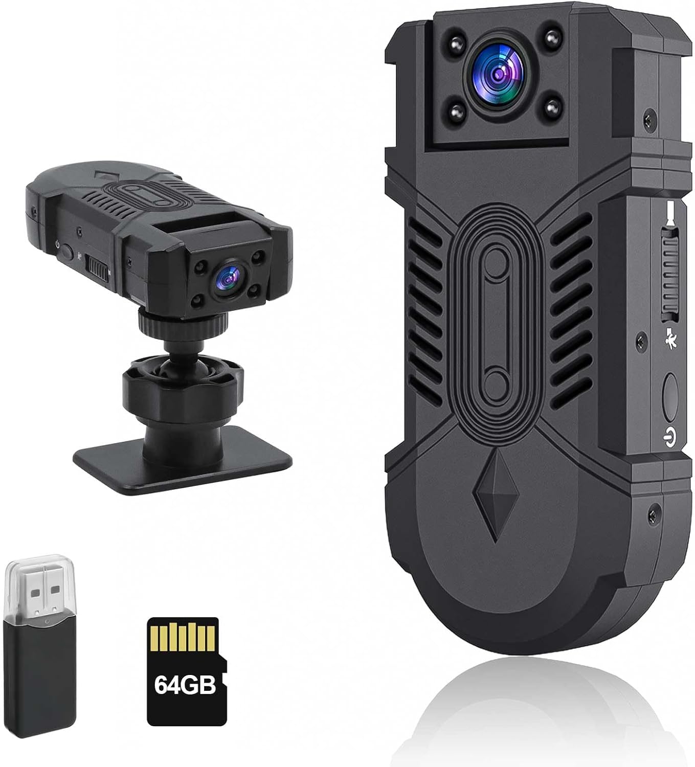 WOTCHA Mini Body Camera 1080P for Security and Travel