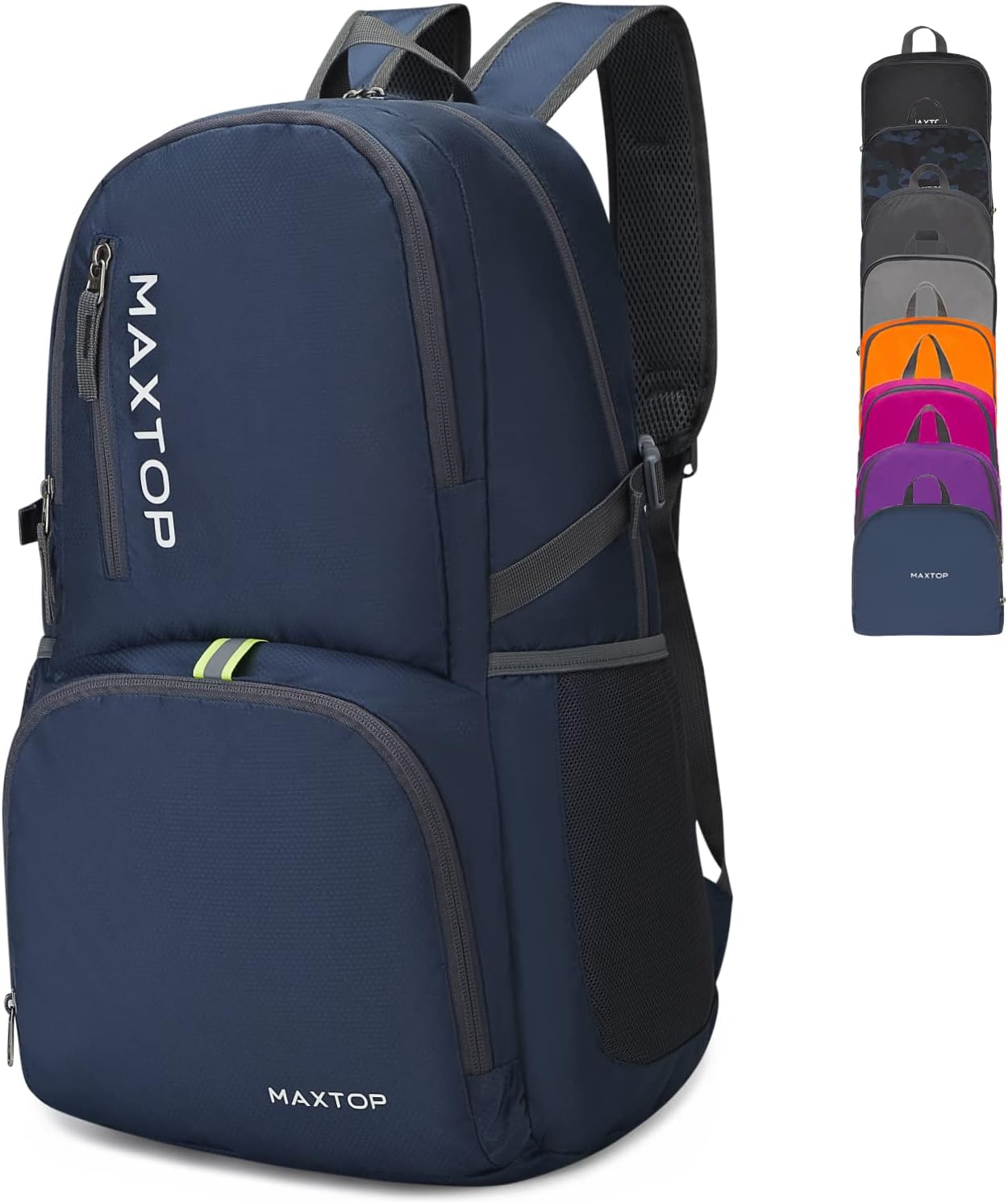 MAXTOP Lightweight Packable Backpack | 40/50L Water Resistant for Hiking & Travel