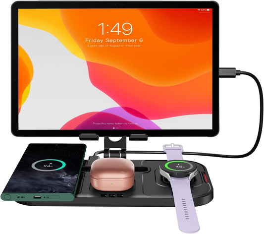 4-in-1 Samsung Wireless Charger & Stand