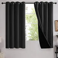 Deconovo Grommet Blackout Curtain Panels - Total Blackout & Insulated