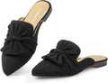 All-Season Women's Mules Pointed Toe Backless Loafers (Style MNVM)
