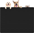 39.4in x 29.5in Large Pet Food Mat - Nonslip Waterproof Feeding Mat