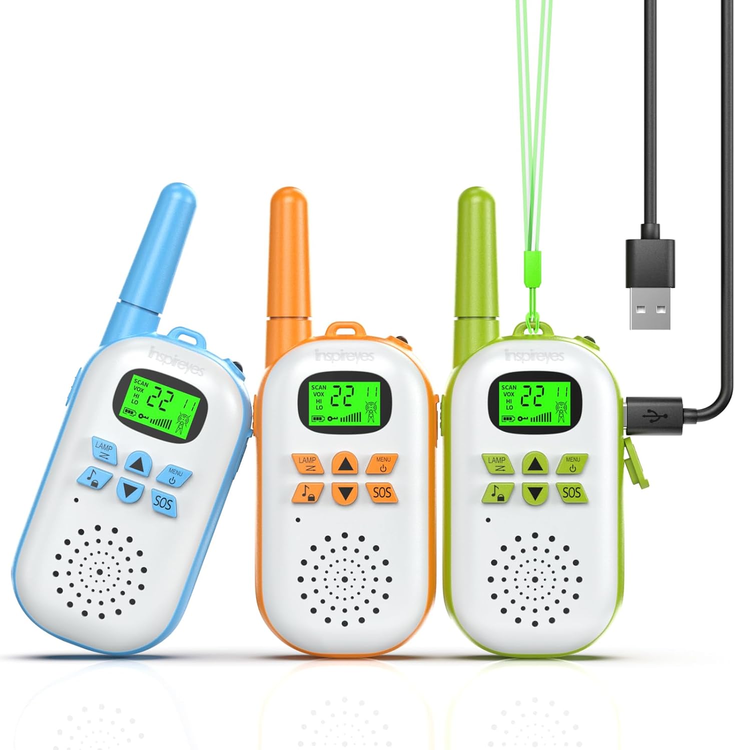 Rechargeable Walkie Talkies for Kids - Fun Outdoor Communication