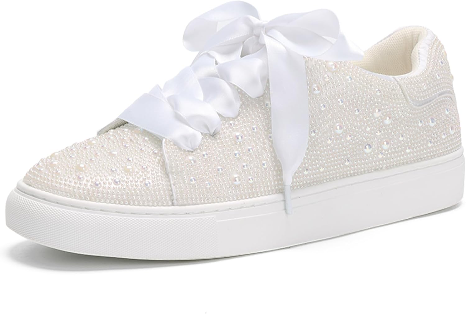 Sparkle Rhinestone Sneakers for Women - Bling Fashion Shoes
