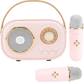 Portable Karaoke Machine for Kids with Dual Microphones - Aresrora