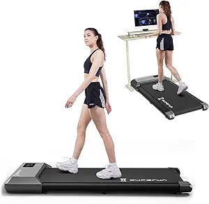 SupeRun Walking Pad: Compact 2 in 1 Under Desk Treadmill
