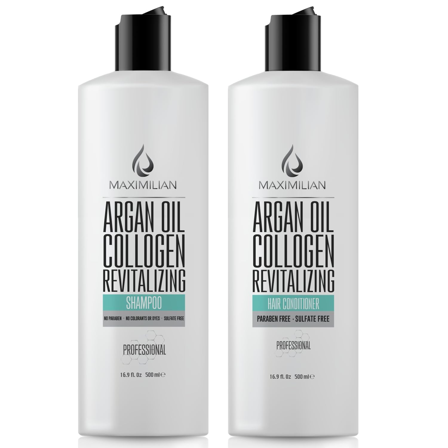 MAXIMILIAN Argan Oil Set - Sulfate-Free, Vegan, Cruelty-Free