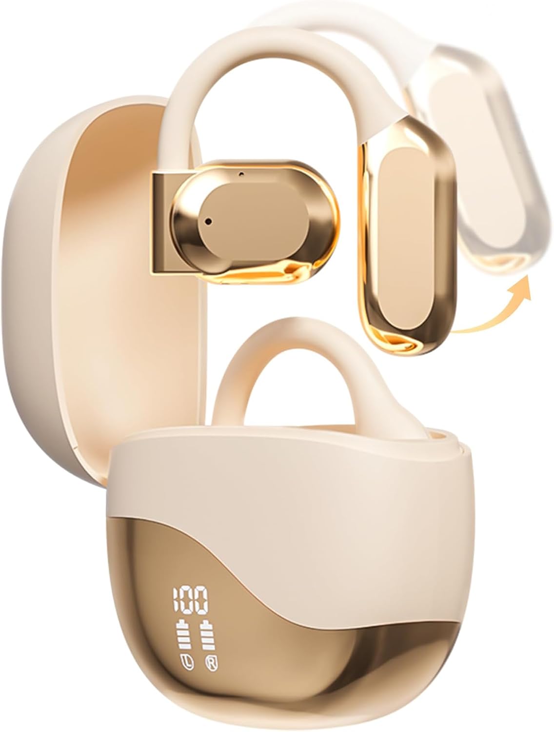 Long Playback Sports Earbuds with Clear Calls