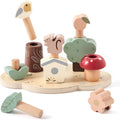 Pop Up Toy Color Sorting Wooden Toys - Montessori STEM Toy