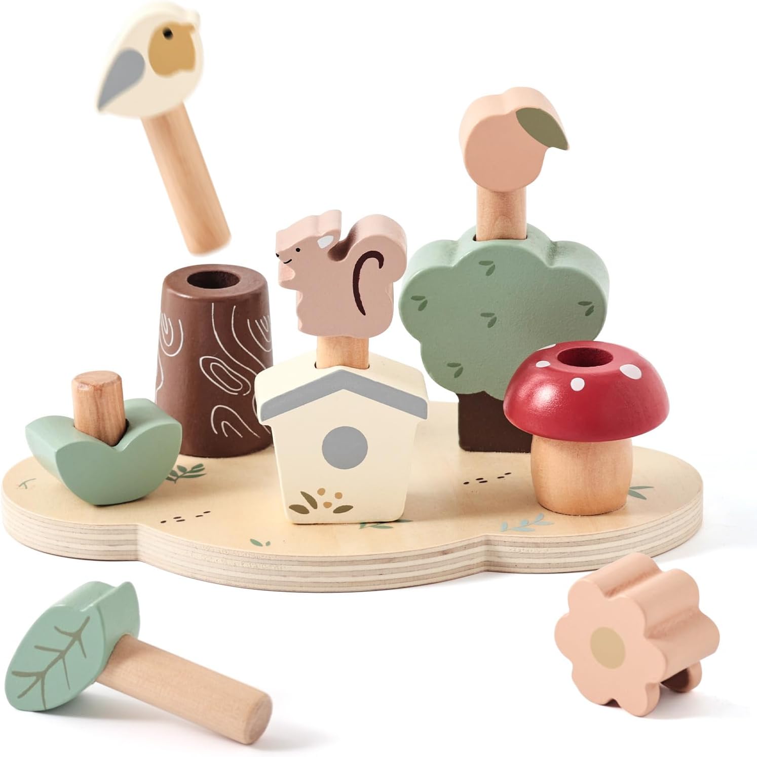 Montessori Color Match Toy Set for 1+ Year Kids