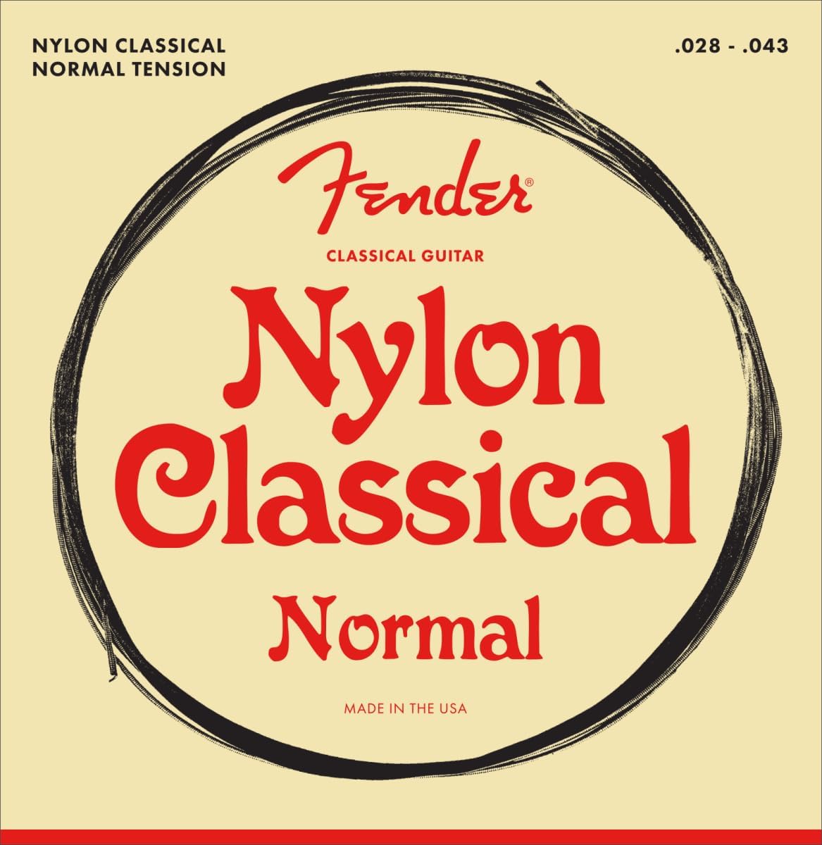 Fender Nylon Acoustic Strings: Crystal Clear Tone