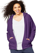 Just My Size Women's Fullzip Fleece Hoodie - Midweight Warmth